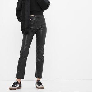 🌸Gap coated sky high slim jeans